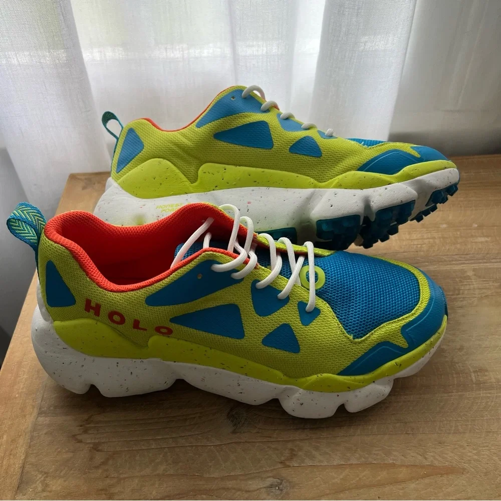 Holo Men's Nephelae Running Shoe in Hi-Viz Size 9